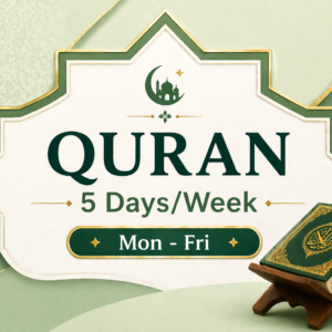 Quran class 5 Days/week